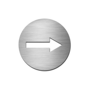 PICTOGRAMME ROND DIRECTION